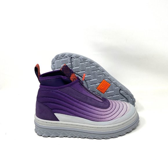 💖MEGA SALE💖Converse Pro Leather X2 Trek White Purple High Women Suede 171842C - Picture 5 of 10